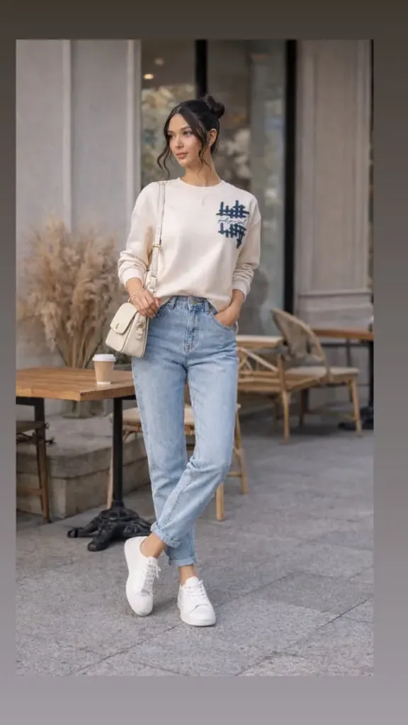 Naar Nakış İşli Sweat (​M)